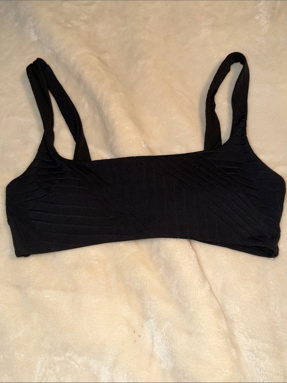 Womens L Aerie Ribbed Bralette